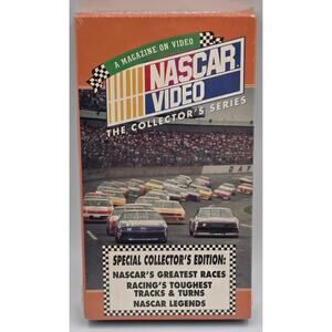 NASCAR Video Collector's Edition Racings Toughest Tracks & Turns Legends VHS '94